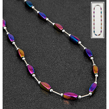 Necklace Rainbow Magnetic Necklace